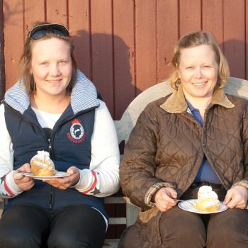 Mikaela och mamma Lena