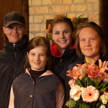 Stallchef Hanna Persson & Lill-Hannah & Isabelle & Mikaela!