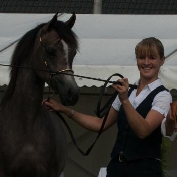 Preciosa och professionella handler Katrien Vandycke